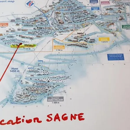 Les Balcons De La Sagne 252-254 Route D'huez Appart 410 Alpe d'Huez